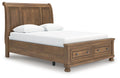 Feddinger - Storage Sleigh Bed