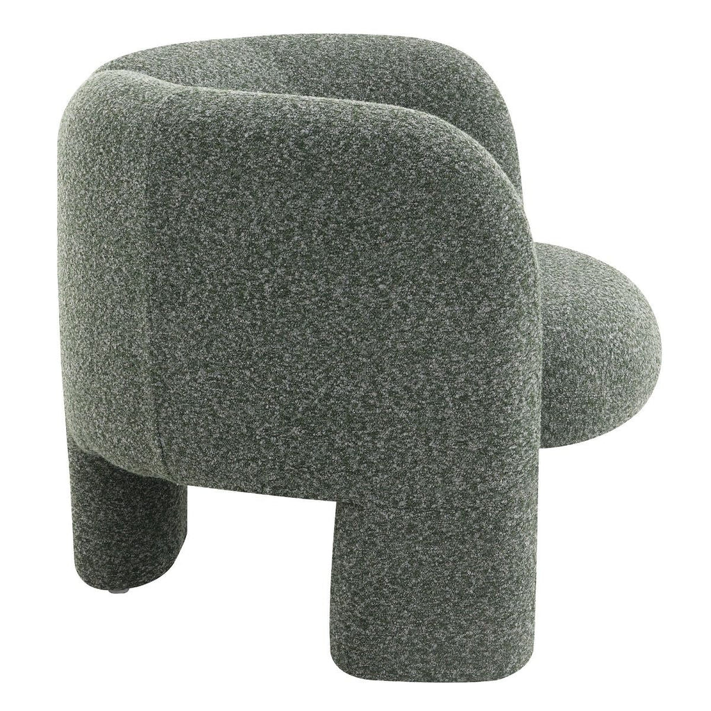 Pemba - Accent Chair - Green Tweed