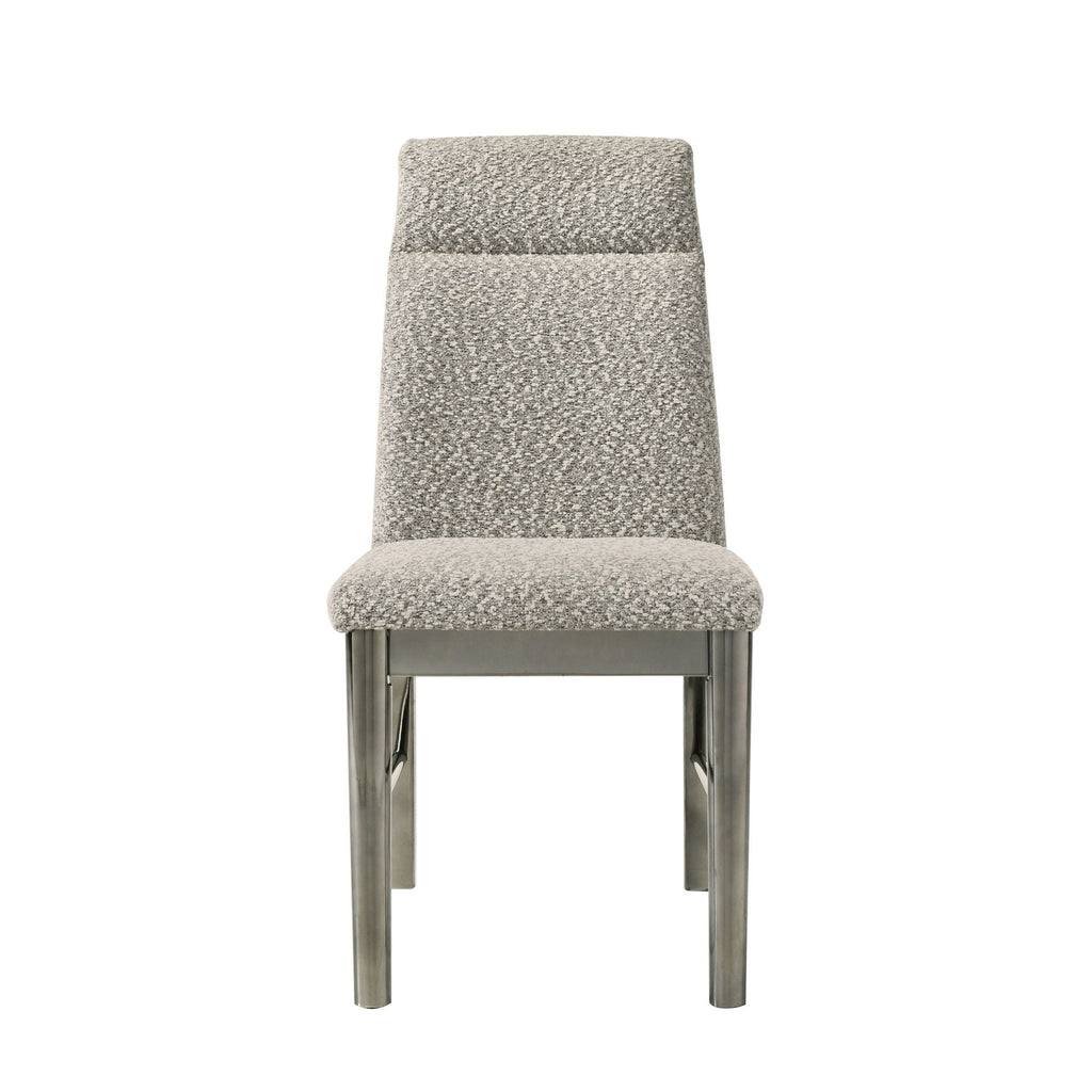 Lennox - Upholstered Side Chair (Set of 2) - Gray
