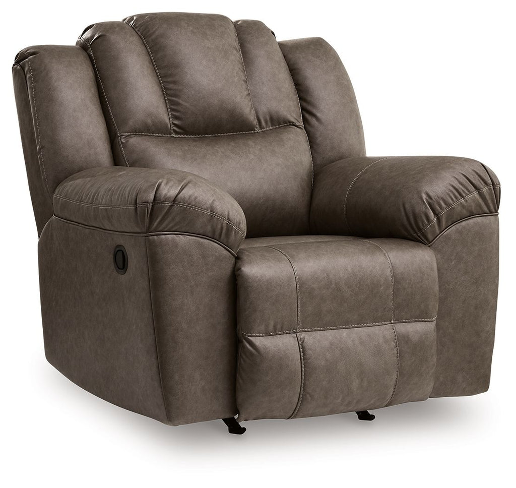 Lowilla - Rocker Recliner - Driftwood