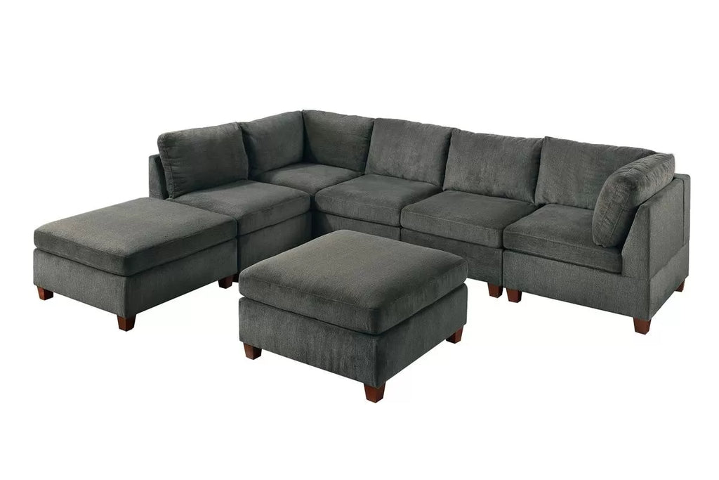 7-Piece Modular Set – Gray (513)