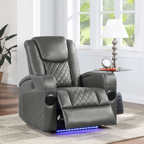 Alair - Power Motion Recliner With Bluetooth, Wireless Charger & Cupholder