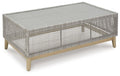 Seton Creek - Rectangular Cocktail Table - Gray