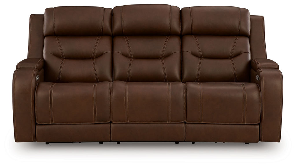 Knightington - Power Reclining Sofa With Audio Seating