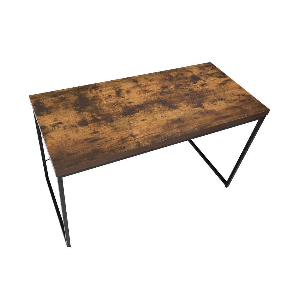 Bob - Writing Desk (Same Ac00906) - Weathered Oak & Black