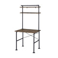 Ensata - Writing Desk - Rustic Oak & Black