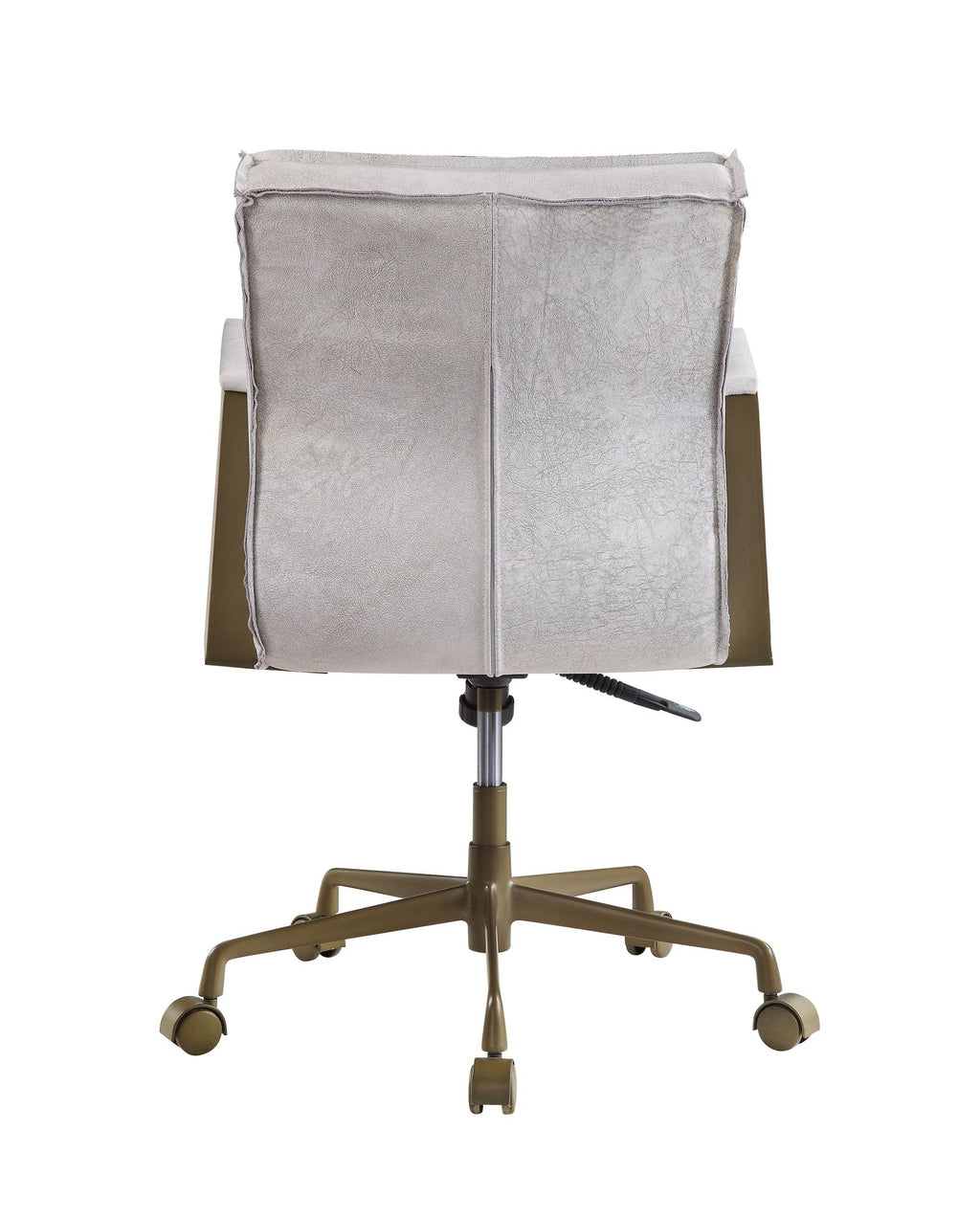 Attica - Office Chair - Vintage White Top Grain Leather