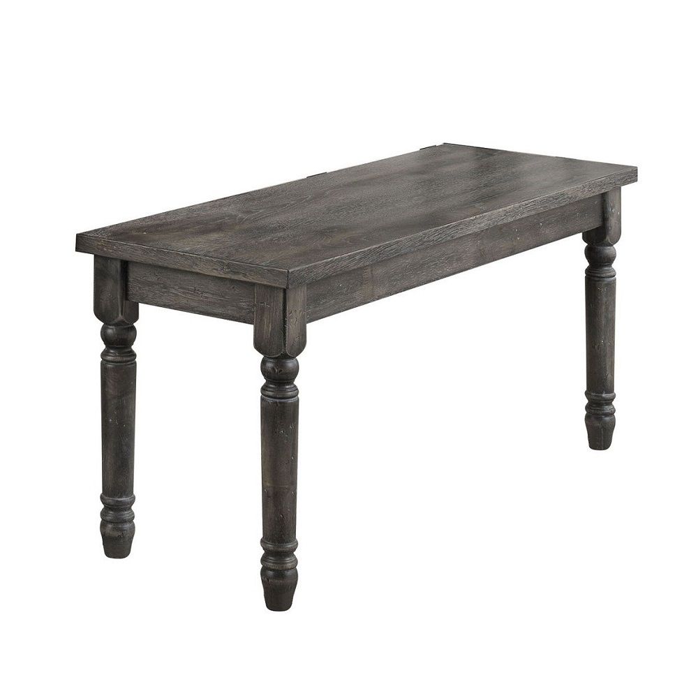 Wallace - Bench - Weathered Gray