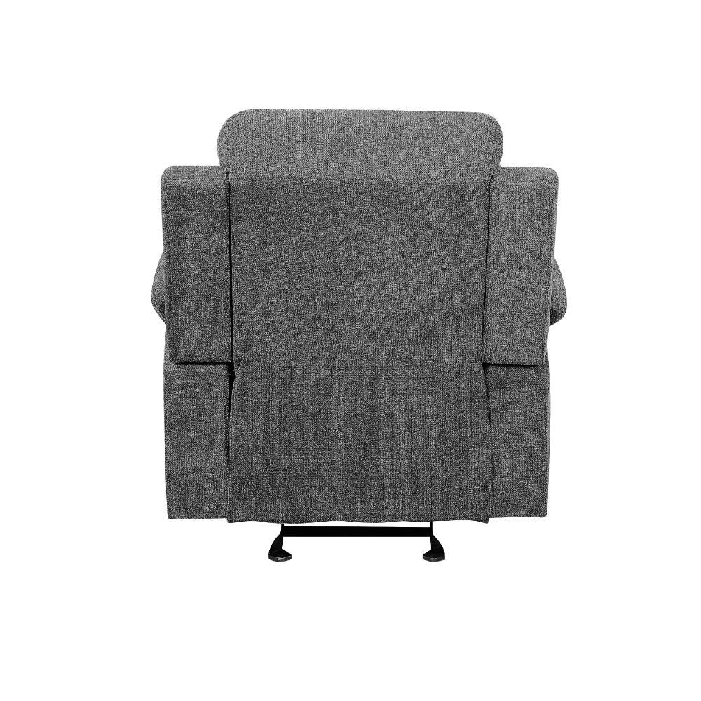 Kalen - Motion Glider Recliner - Gray Chenille