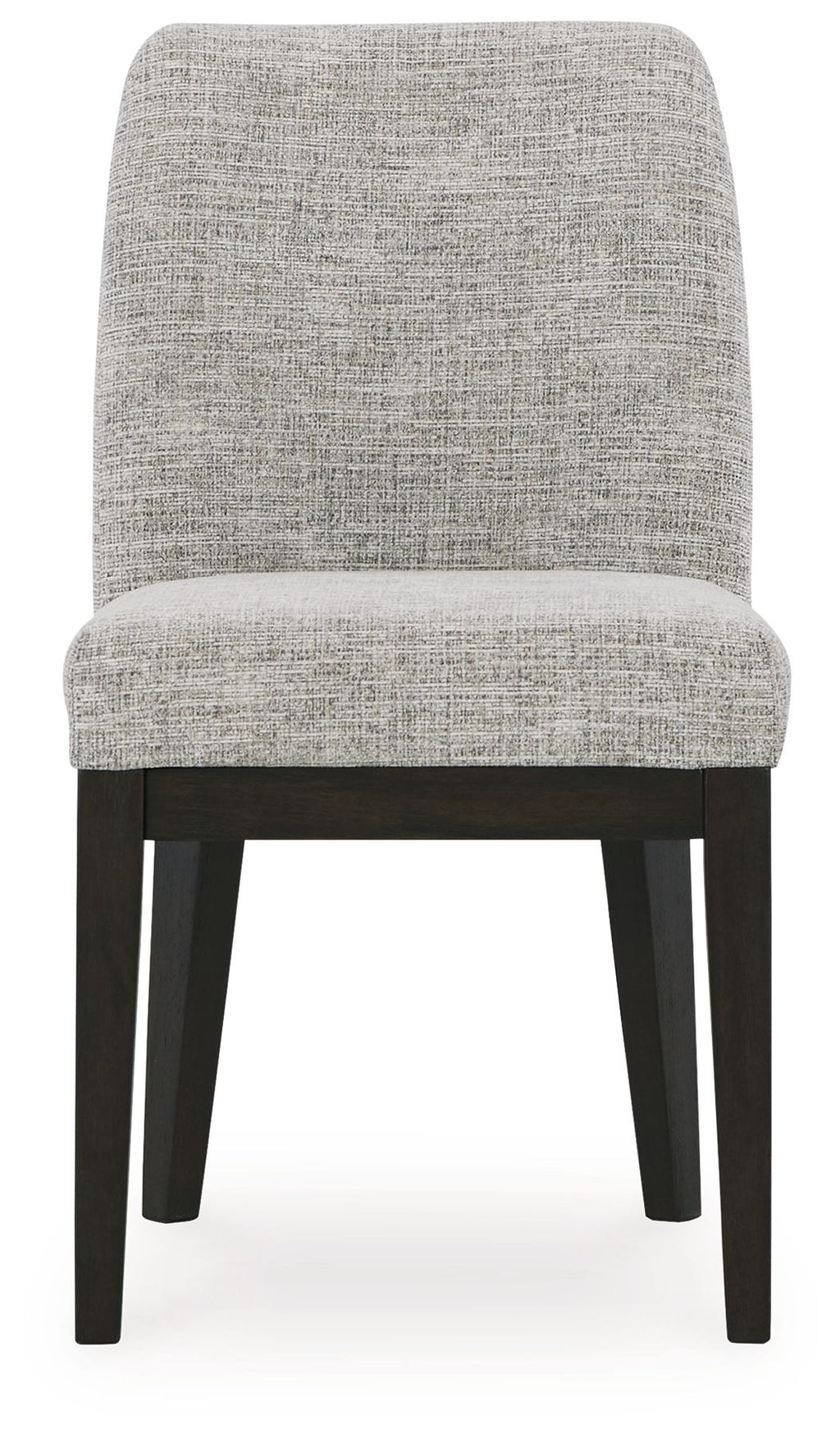 Burkhaus - Dining UPH Side Chair (Set of 2) - Beige / Dark Brown