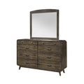 Rex - Mirror - Walnut Brown