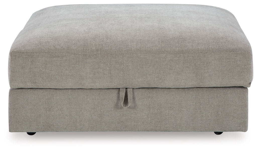 Aslan Court - Ottoman With Storage - Pebble