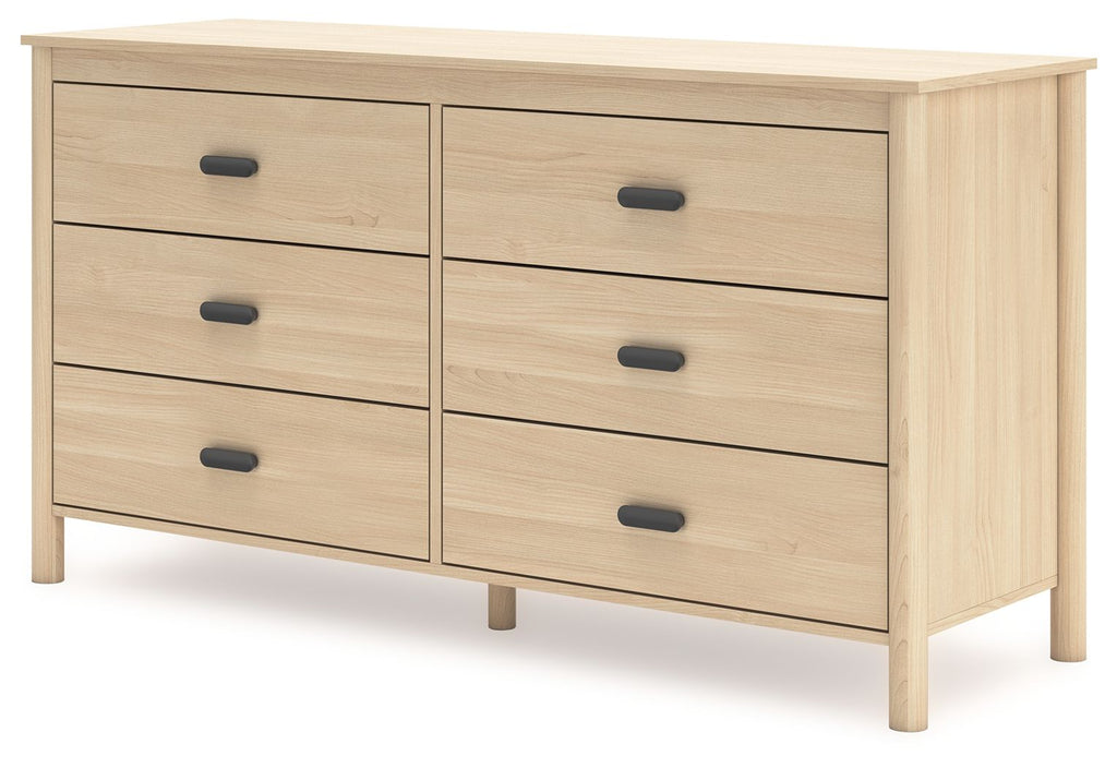 Cabinella - Six Drawer Dresser - Tan