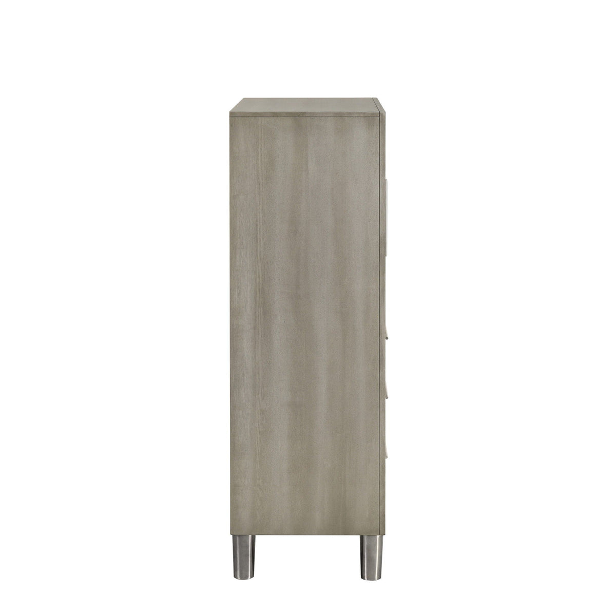 Lennox - Door Chest With Shoe Storage & LED Light - Gray