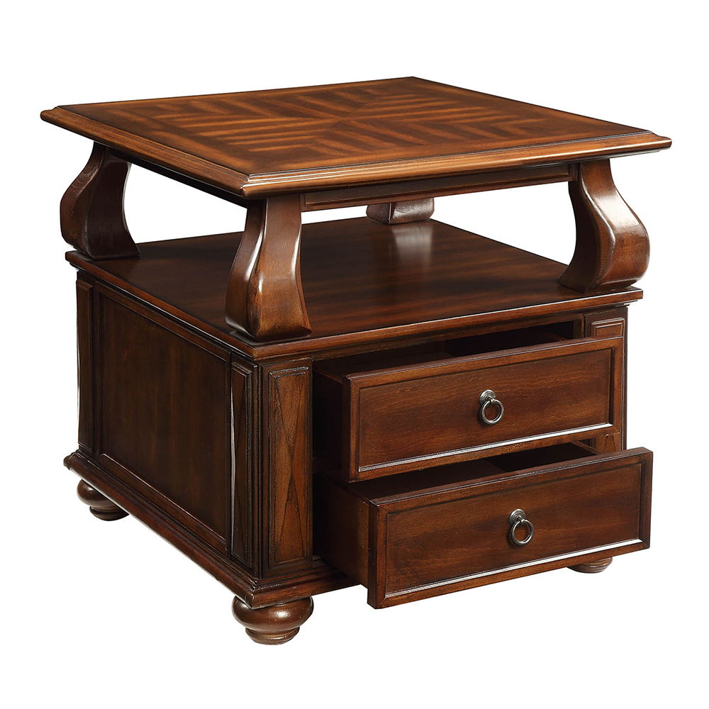 Amado - End Table - Walnut