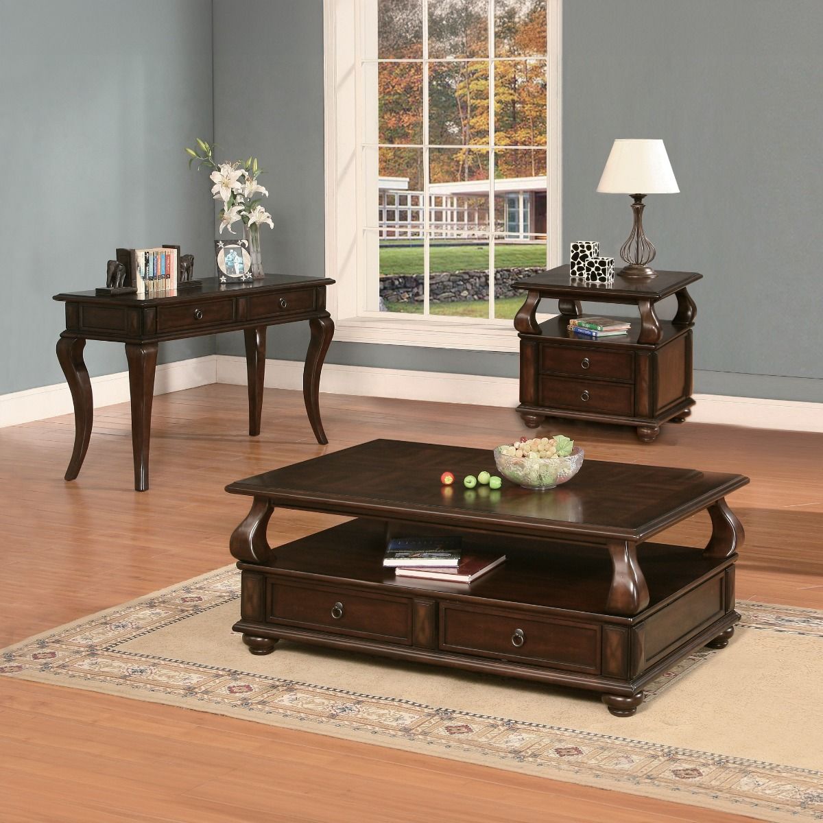 Amado - Sofa Table - Walnut