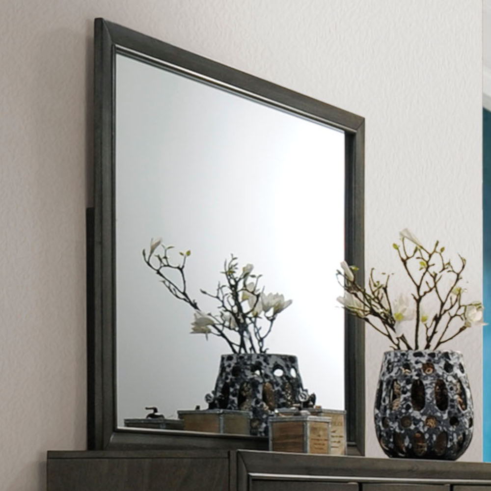 Carine II - Mirror - Gray
