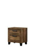 Morales - Nightstand - Rustic Oak