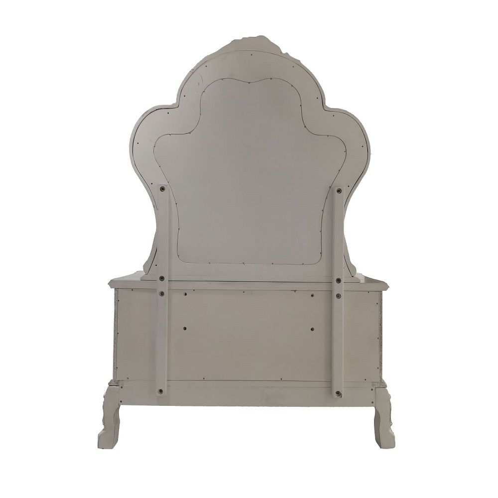 Dresden II - Mirror - Bone White