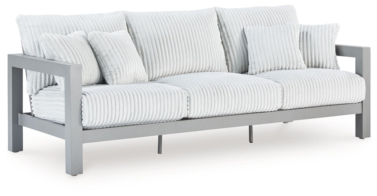 Hurley Park - Sofa With Cushion - Gray