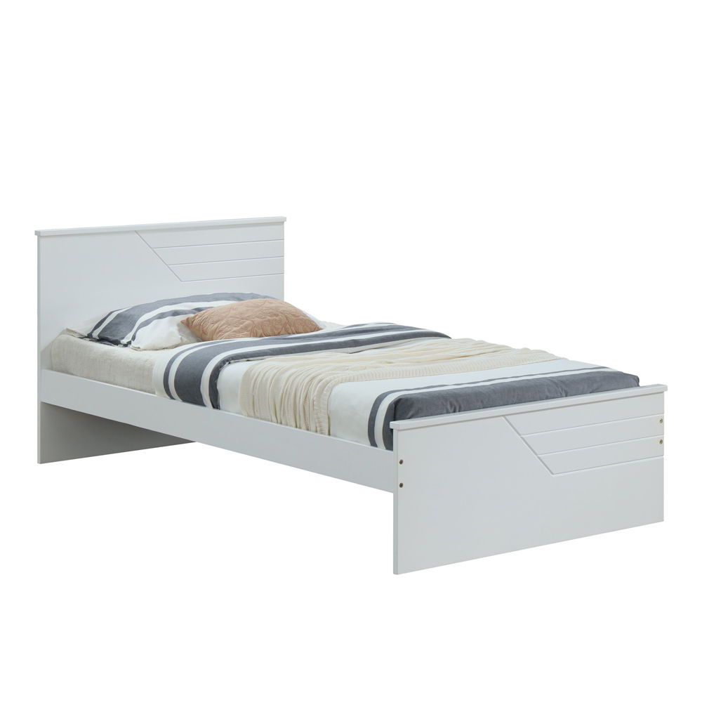 Ragna - Twin Bed - White