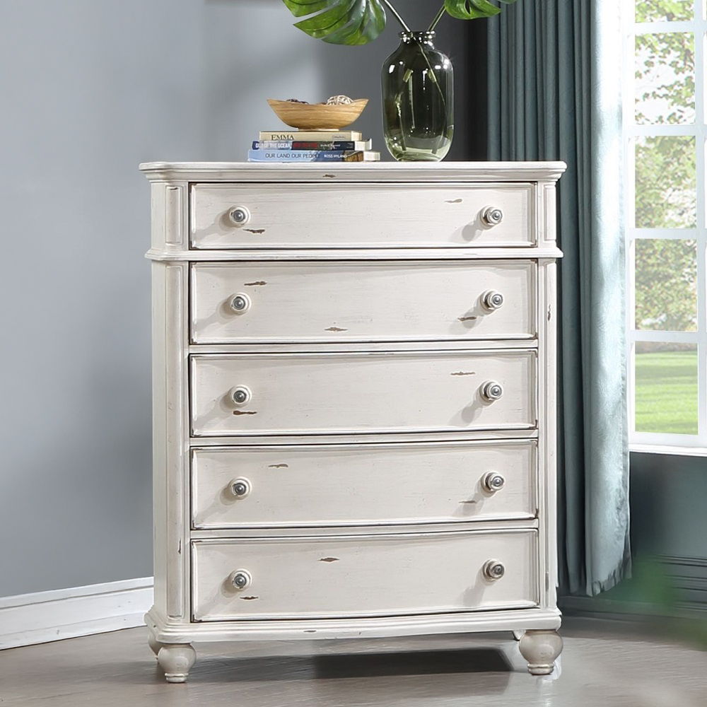 Jaqueline - Chest - Antique White