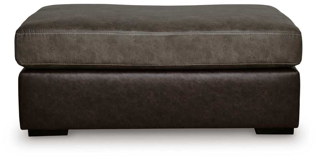 Castille Way - Oversized Accent Ottoman - Fossil