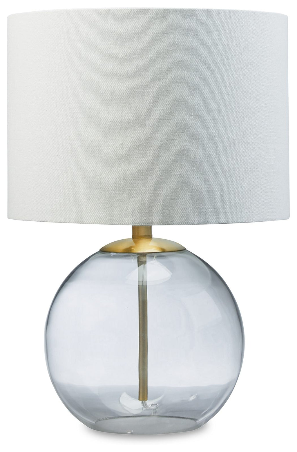 Samder - Glass Table Lamp  - White