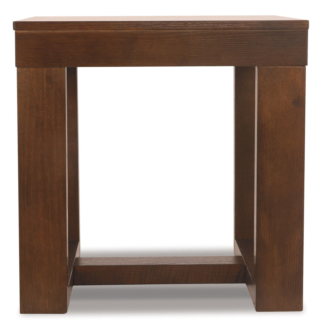 Watson - Square End Table - Dark Brown