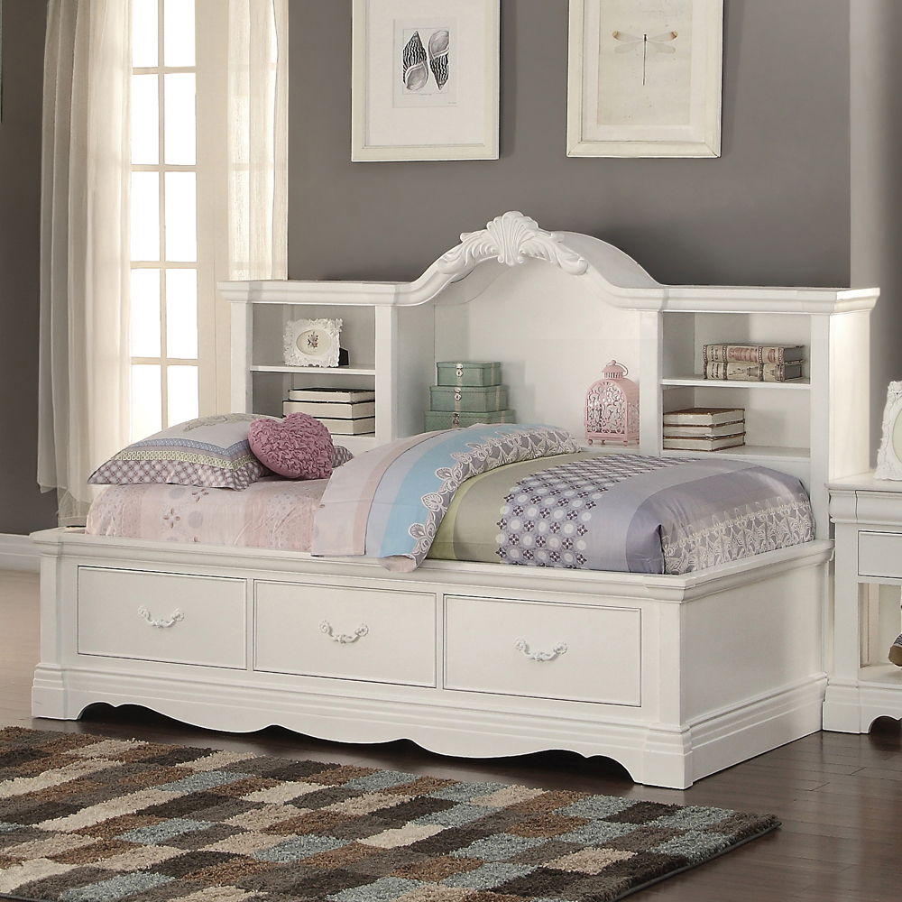Estrella - Twin Daybed With Storage - White