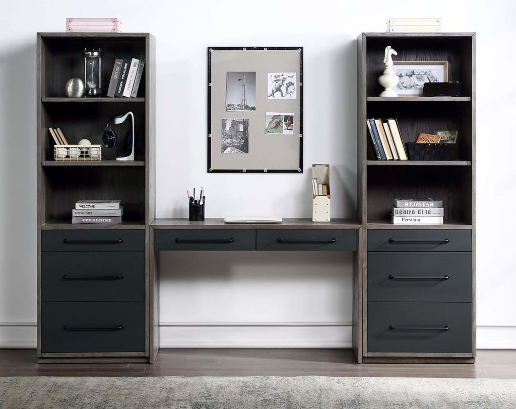 Estevon - Bookcase - Gray Oak