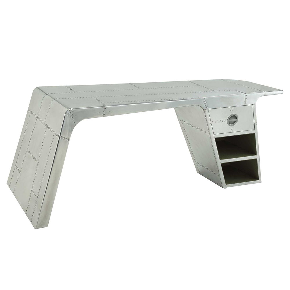 Brancaster - Writing Desk - Metallic