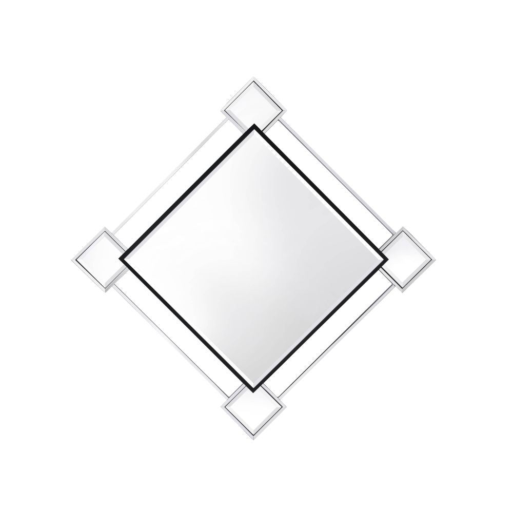 Asbury - Accent Mirror - Mirrored & Chrome