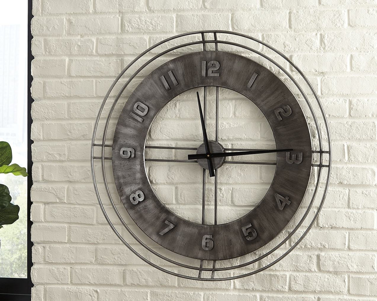 Ana Sofia - Wall Clock - Antique Gray
