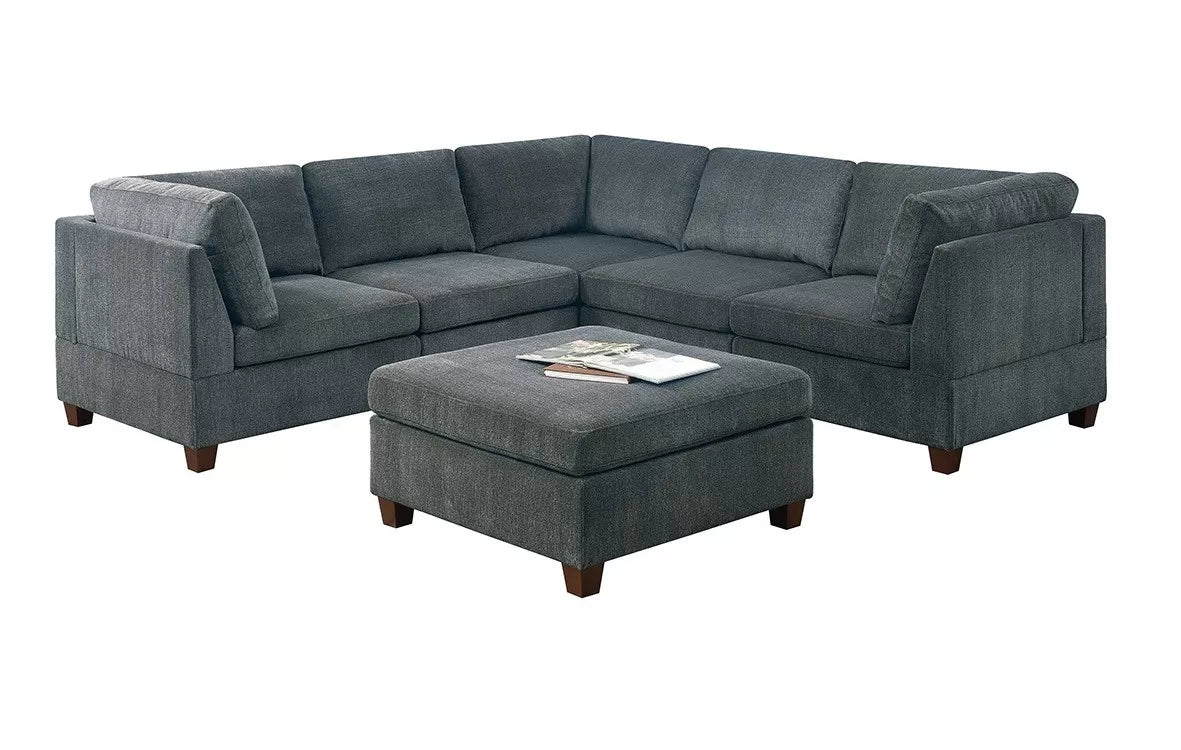 6-Piece Modular Set – Gray (821)