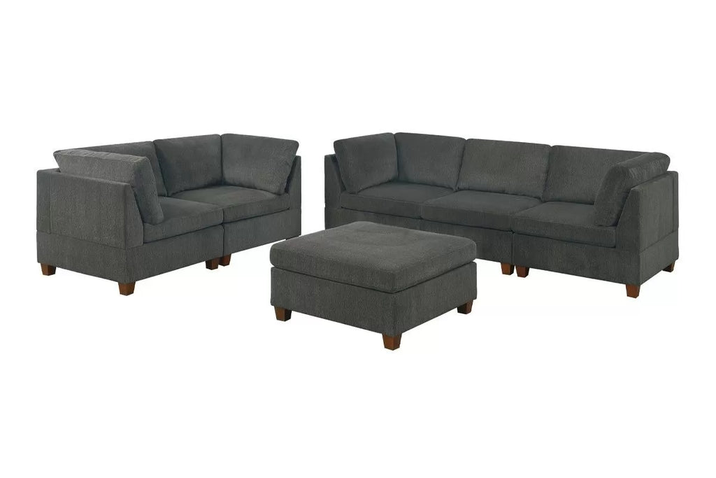 6-Piece Modular Set – Gray (830)