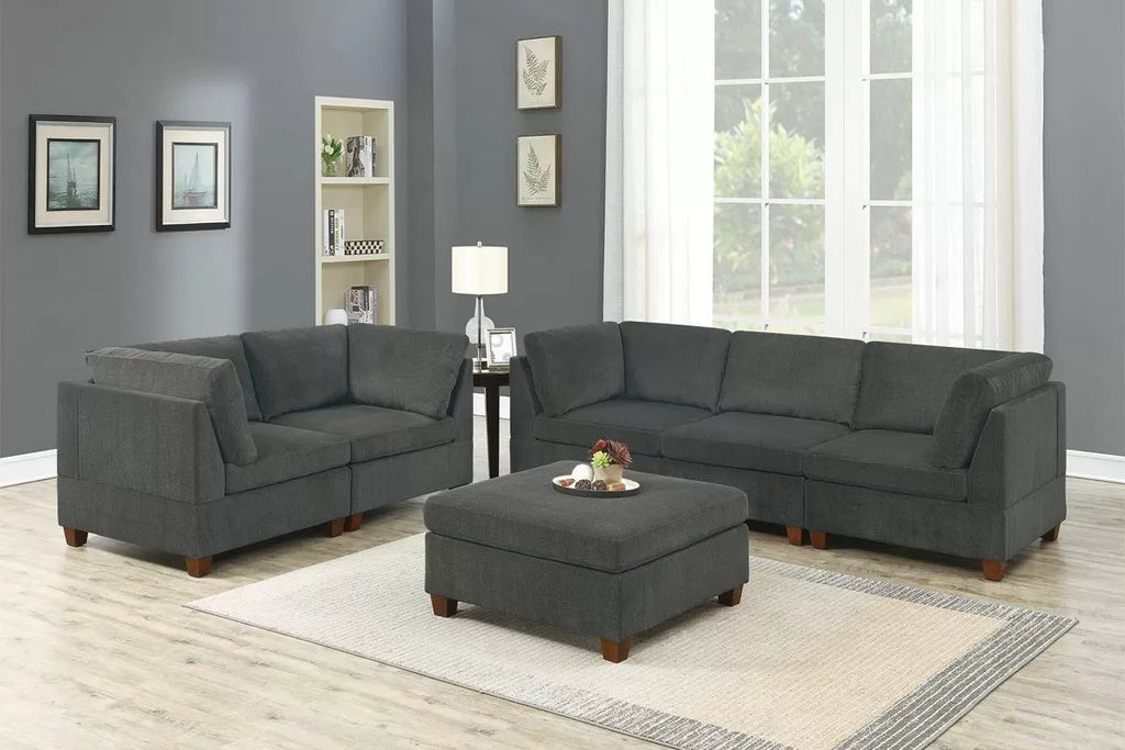6-Piece Modular Set – Gray (830)
