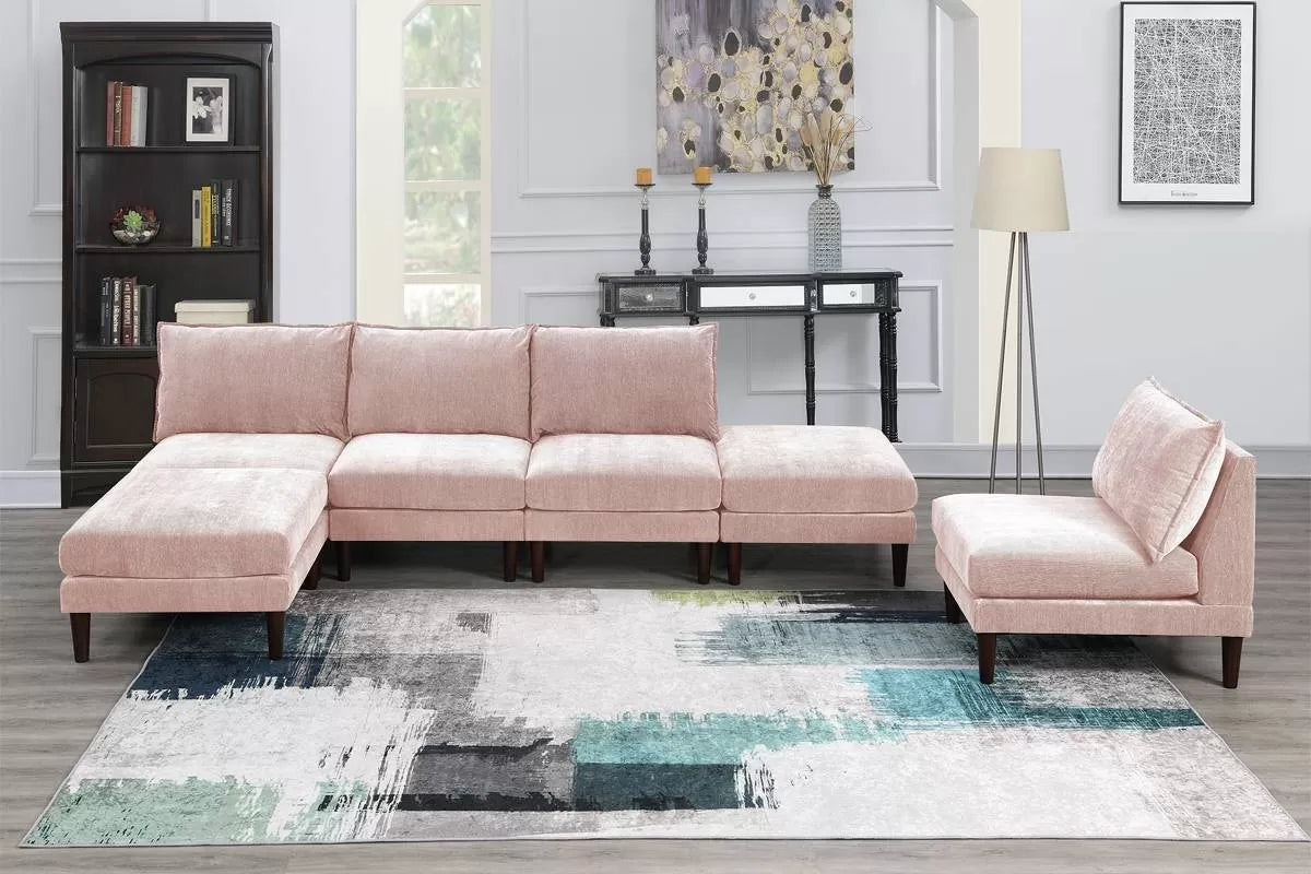 6-Piece Modular Set – Blush (834)