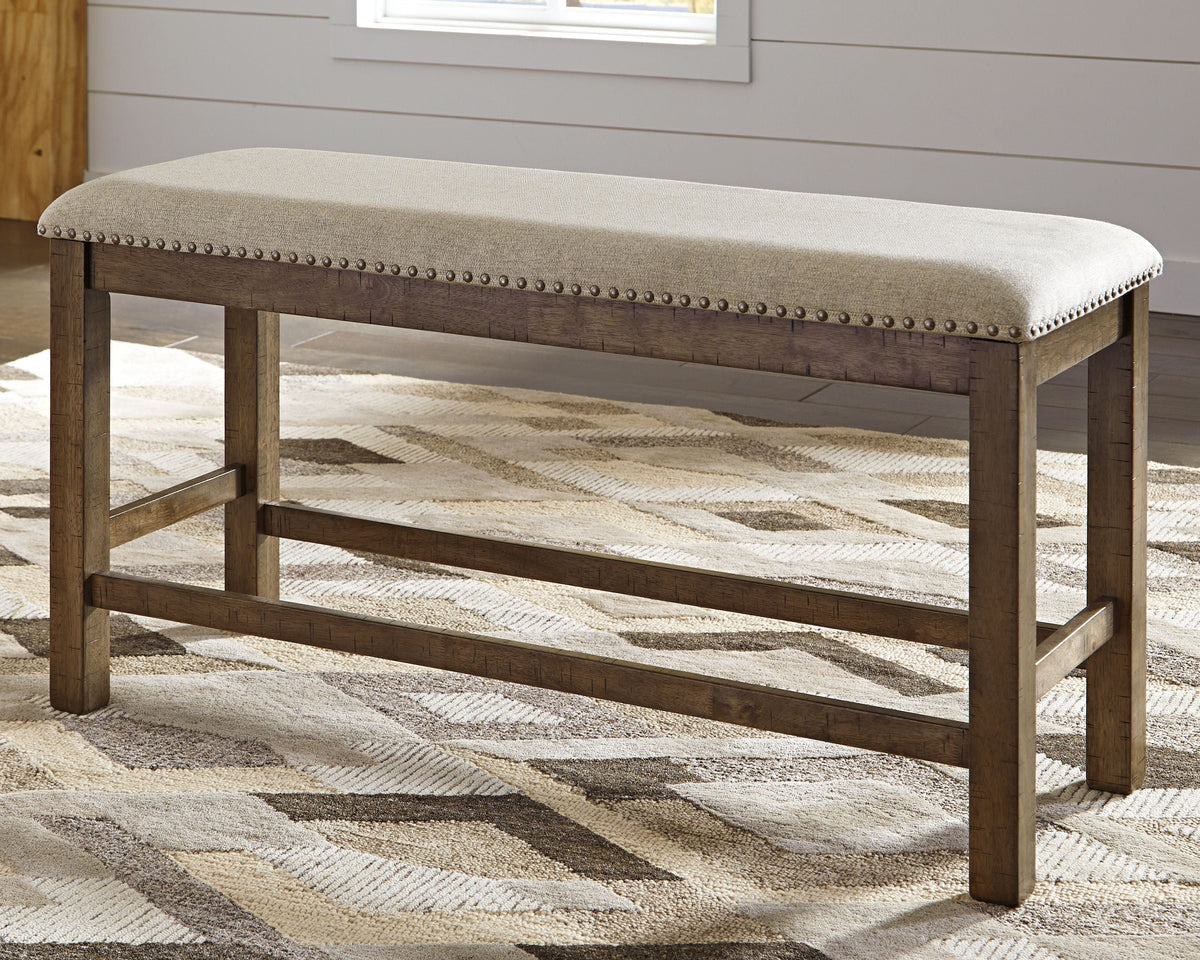 Moriville - Double UPH Bench  - Beige