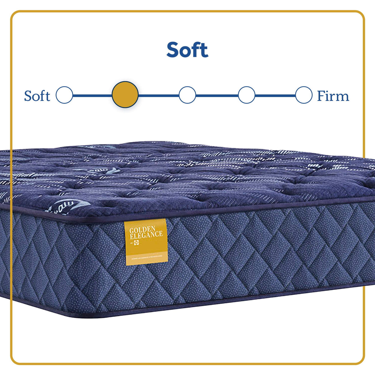 Golden Elegance - Remmington Soft Tight Top Mattress
