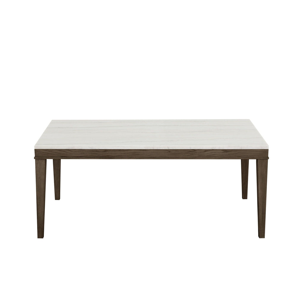 Essence - 70" Rectangle Dining Table With Marble Top