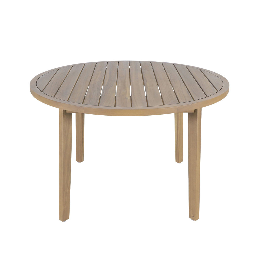 Arden - Round Patio Dining Table - Natural