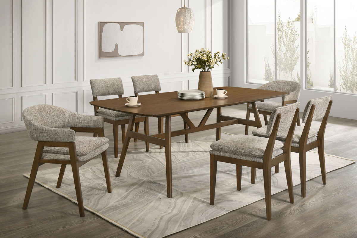Miller - 39" Square Dining Table - Walnut