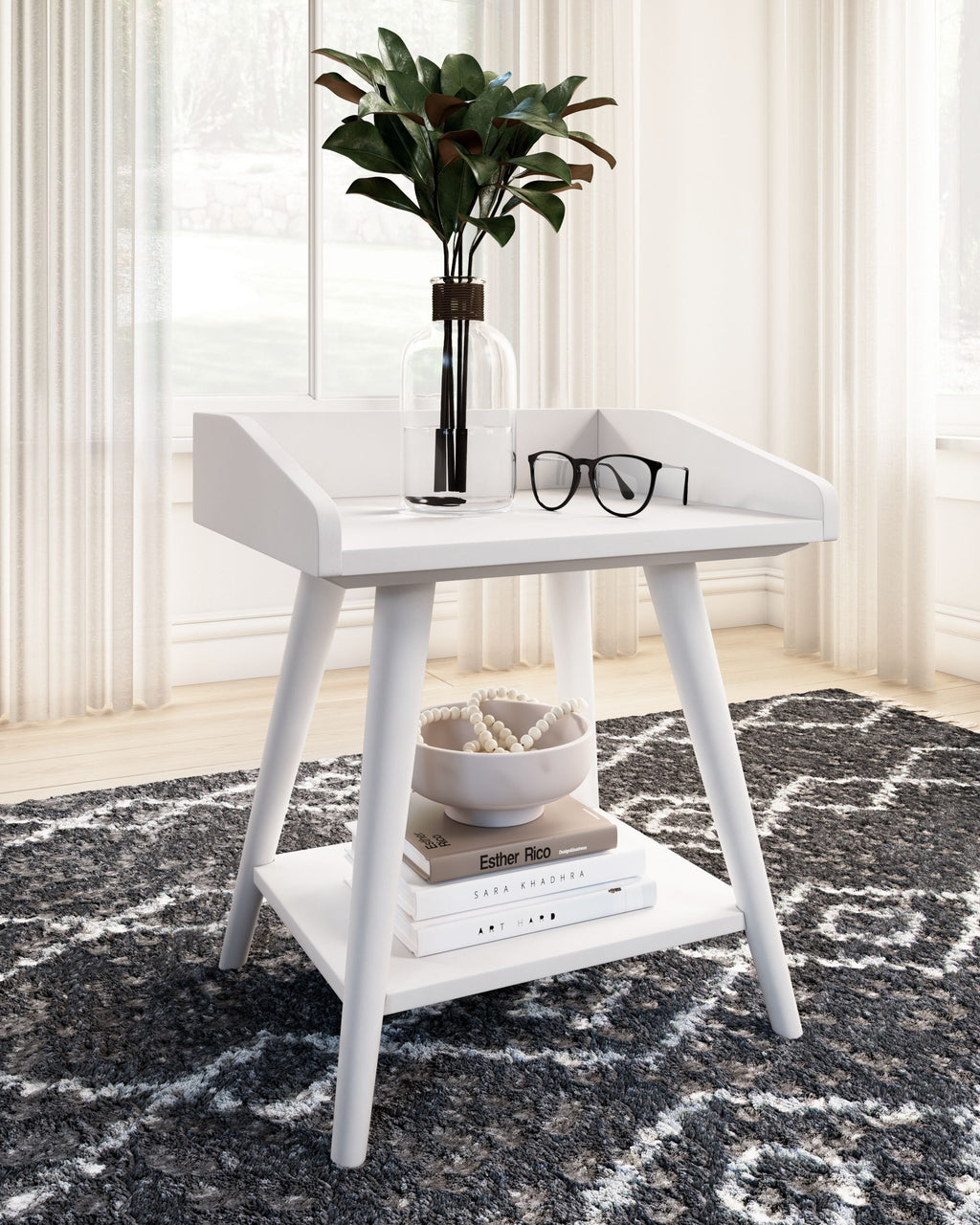 Blariden - Accent Table - White