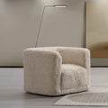 Upendo - Chair With Swivel - Beige Linen