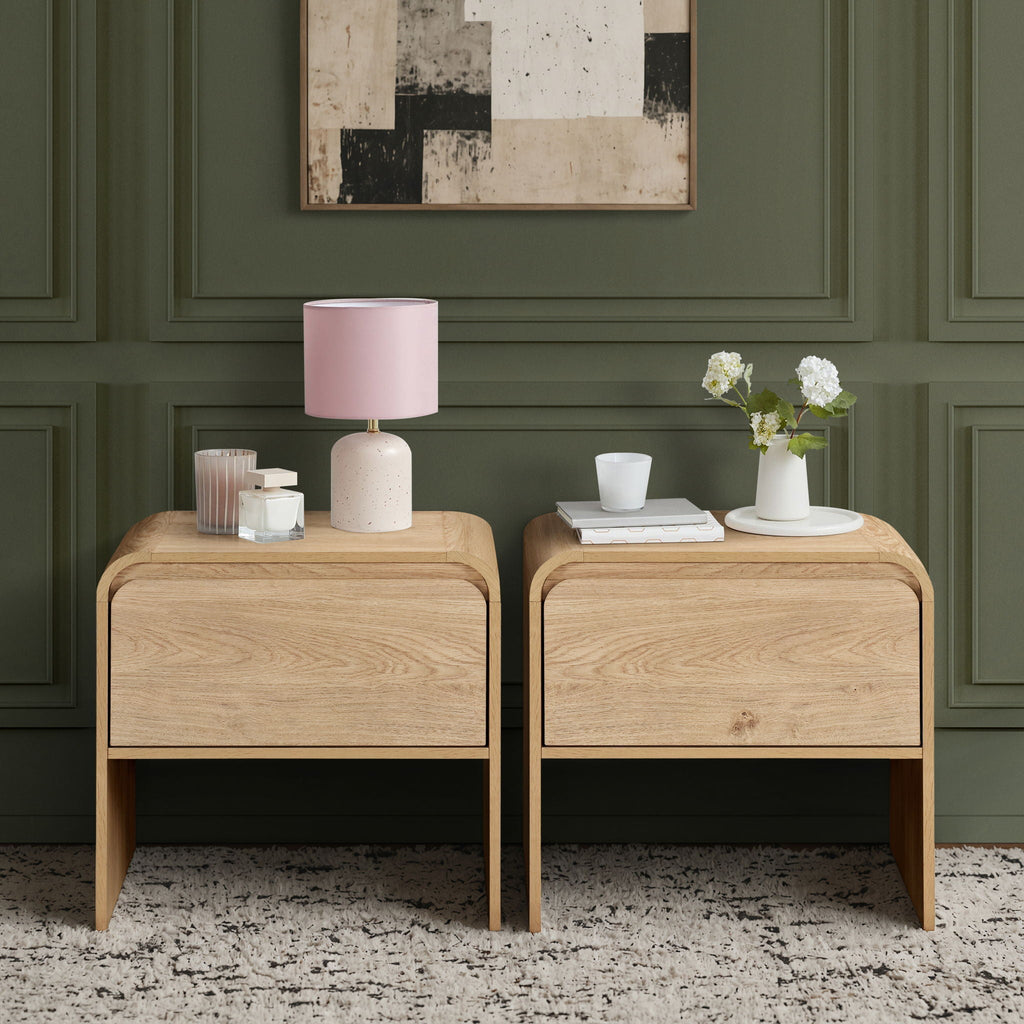 Mara - One Drawer End Table / Bedside Table