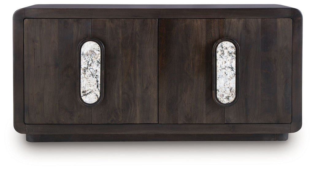 Elliston - Accent Cabinet - Espresso Brown