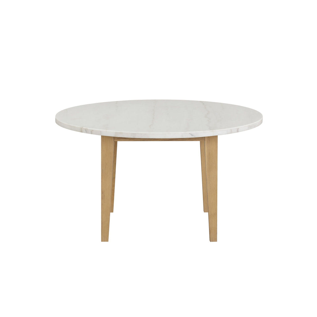 Essence - 54" Round Dining Table With Marble Top
