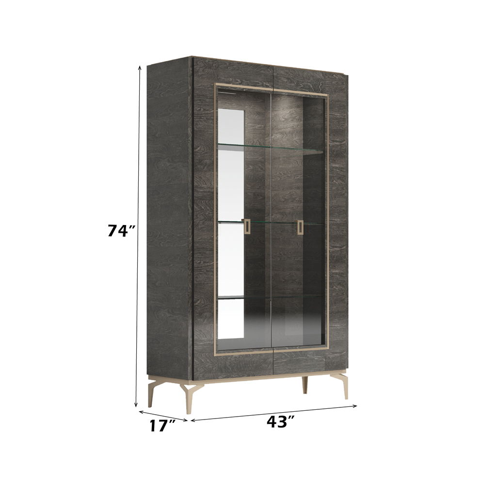 Venezia - Wine Cabinet - Gray