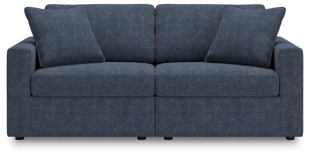 Modmax - 2-Piece Sectional Loveseat - Fabric - Ink